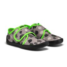 Kapcie barefoot bawełniane Affenzahn Movy Panther (01398-80151)