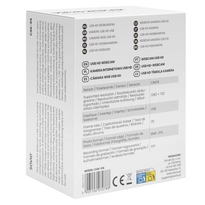 4. SAVIO KAMERA INTERNETOWA 720P CAK-04