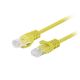 PATCHCORD KAT.6 UTP 1.5M ŻÓŁTY FLUKE PASSED LANBERG 10-PACK