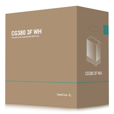 11. DeepCool CG380 3F WH Midi Tower Biały