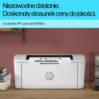 11. HP LaserJet M110w Bezprzewodowe Czerń i biel Drukarka