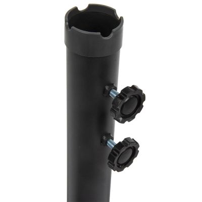 7. PARASOL OGRODOWY 300CM SKŁADANY NA WYSIĘGNIKU SZARY ANTRACYT