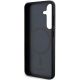 7. Etui DKNY Leather Pattern Metal Logo MagSafe na Samsung Galaxy S24+ - czarne