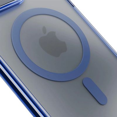 10. Etui 3mk Frosty MagCase na iPhone 17 - niebieskie