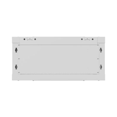 12. LANBERG SZAFA INSTALACYJNA RACK WISZĄCA 19" 4U 600X600 SZARA DRZWI PERFOROWANE (FLAT PACK)