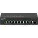 7. Switch Netgear M4250-9G1F (GSM4210PD) 10p PoE 110W (PoE+: 8p) Managed Gigabit