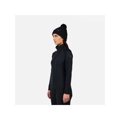 4. Bluza damska ROSSIGNOL W MID LAYER STRETCH HZ czarna