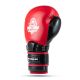 12. Rękawice bokserskie ze skóry naturalnej Warrior RED