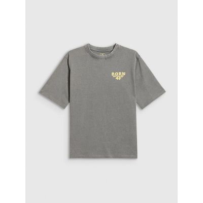 5. T-shirt bawełniany chłopięcy 4F 4F4FJRSS26TTSHM3906-25S