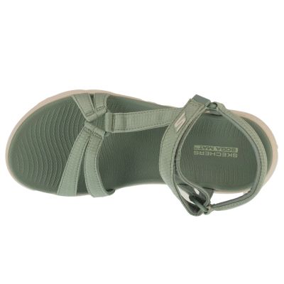 3. Skechers Go Walk Flex Sandal - Sublime 141451-SAGE Zielone 36