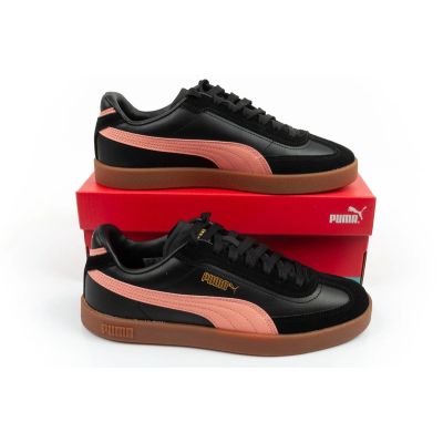 9. Puma buty damskie sportowe CLub II Era sneakersy czarne modne skóra