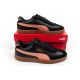 9. Puma buty damskie sportowe CLub II Era sneakersy czarne modne skóra
