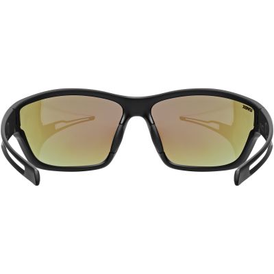 2. Okulary rowerowe Uvex Sportstyle 806 - black matt/mirror blue