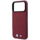 6. Etui BMW M Carbon Printed Ring MagSafe na iPhone 18 Pro Max / 17 Pro Max - burgundowe