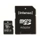5. Intenso microSD 512GB UHS-I Perf CL10| Performance Klasa 10