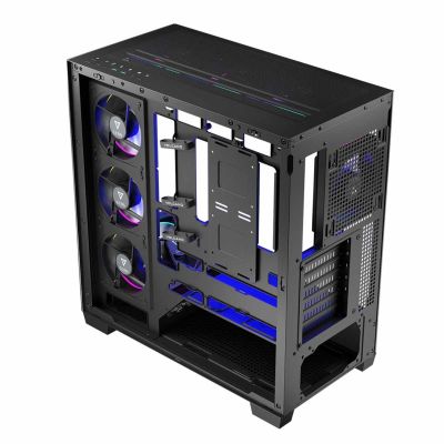 3. MODECOM OBUDOWA VOLCANO STELLAR ARGB MIDI 8F BLACK