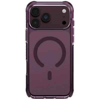 2. Etui UNIQ Combat Magclick Charging na iPhone 18 Pro Max / 17 Pro Max - burgundowe