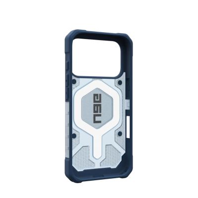 4. UAG Pathfinder Clear MagSafe Bundle - etui do iPhone 17 Pro kompatybilne z MagSafe oraz smycz na nadgarstek (blues)