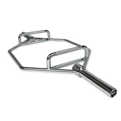 8. VIRTUFIT OLIMPIJSKI HEX BAR - SZTANGA TRAPEZOWA - TRAP BAR - 140 CM