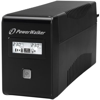 PowerWalker VI 850 LCD zasilacz UPS Technologia line-interactive 0,85 kVA 480 W