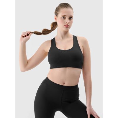 2. Biustonosz treningowy z niskim wsparciem damski 4F 4FRSS24USBAF146-20S