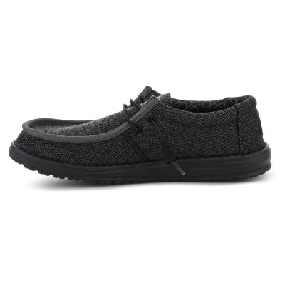 2. HEYDUDE WALLY SOX MICRO TOTAL BLACK 40019-0XJ