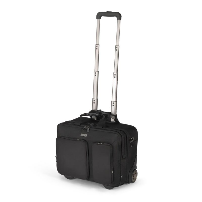 10. DICOTA D3250901 torba na laptop 40,6 cm (16") Pokrowiec w typie walizki na naóżkach Czarny