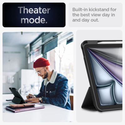 11. Etui Spigen Urban Fit na iPad Air 10.9'' 4/5 2020-2022 / 11.6'' 2024 - czarne