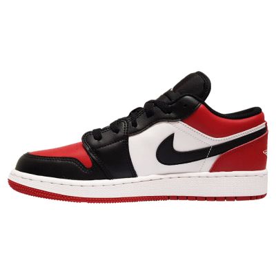 2. Buty Air Jordan 1 Low GS Bred Toe - 553560-612