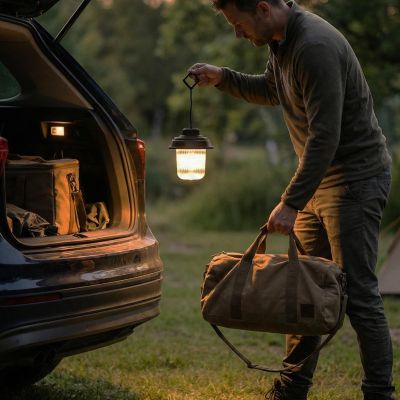 21. LATARKA TURYSTYCZNA LED GRUNDIG 800mAh