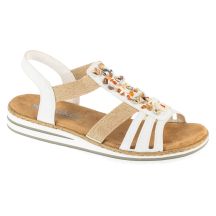 Rieker Sandals V0656-80 Białe 36