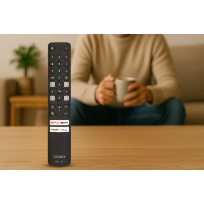 3. SAVIO PILOT UNIWERSALNY DO TV /ZAMIENNIK DO TV TCL - SMART TV RC-15