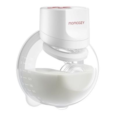 3. Momcozy S12 Pro Quick Pink Single Pack | Laktator muszlowy | Bezprzewodowy, pojedynczy, kolor biały