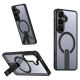 Etui Hybrid Armor X na Samsung Galaxy A36 / A37 z podstawką kompatybilne z MagSafe - czarne
