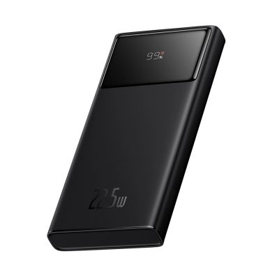 Powerbank Baseus Star-Lord 10000mAh 22,5W z wyświetlaczem cyfrowym i kablem USB-C 3A 30cm - czarny