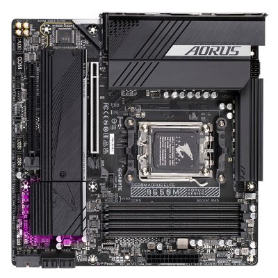 2. Płyta główna Gigabyte B650M AORUS ELITE (B650, AM5, mATX, DDR5)