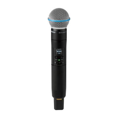 2. Shure SLXD24+E/B58-G65 - Mikrofon bezprzewodowy z kapsułą Beta 58A