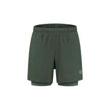 Rogelli spodenki 2w1 ESSENTIAL zielone M