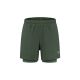 Rogelli spodenki 2w1 ESSENTIAL zielone M
