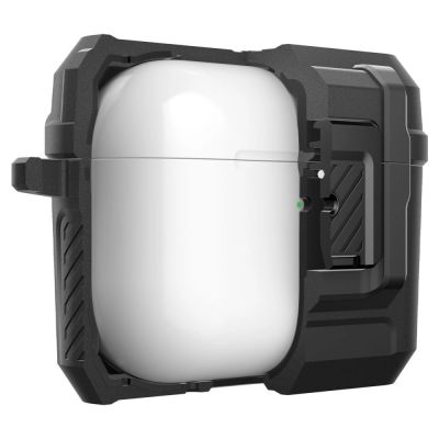 10. Etui Spigen Lock Fit na AirPods Pro 3 - czarne