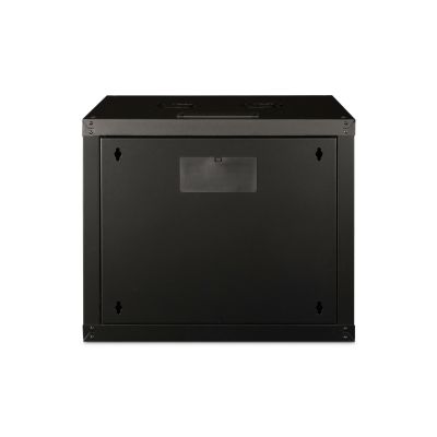 25. Digitus Szafa sieciowa wisząca Unique 19" 9U rack 600x600, drzwi szyba, czarny, niedzielona, złożona, 100kg