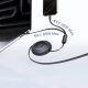 6. Kabel zwijany Baseus Free2Pull Mini 100W 3w1 USB-C - 2xUSB-C 1.2m - czarny