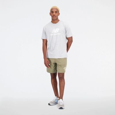 10. Koszulka  New Balance t-shirt Essentials Stacked Logo Co M MT31541AG