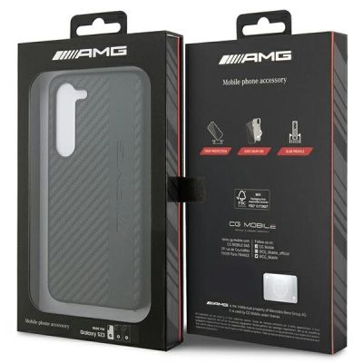 8. Etui AMG Carbon Stripe&Embossed na Samsung Galaxy S23 - czarne