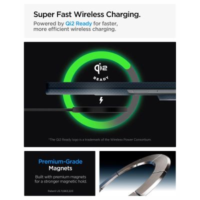 12. Etui Spigen AirSkin Aramid MagFit MagSafe na Samsung Galaxy Z Fold 8 Ultra - granatowe