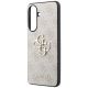 6. Etui Guess Leather 4G Metal Logo na Samsung Galaxy A37 5G - różowe