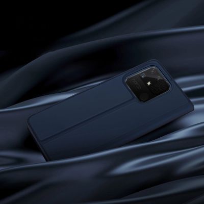 12. Dux Ducis Skin Pro kabura etui pokrowiec z klapką Realme Narzo 50A czarny