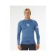 Lycra męska RIP CURL Waves Upf Perf L/S niebieska