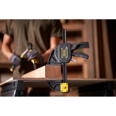4. Stanley FATMAX XL Zacisk stolarski 60 cm Czarny, Żółty