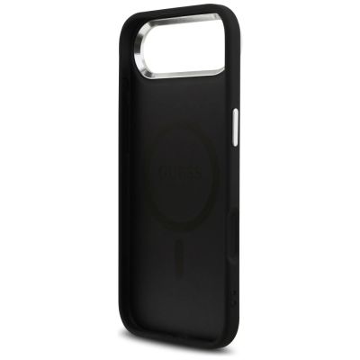 7. Etui Guess 4G Triangle Logo MagSafe na iPhone 17 Air - czarne